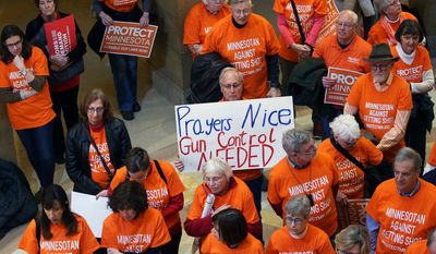 Gun safety bills gain in Minnesota amid Democratic control