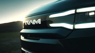 Ram Teases Production Electric Pickup Truck, Names It The 1500 Rev