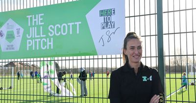 Lioness Jill Scott opens new football pitch named in her honour in Jarrow