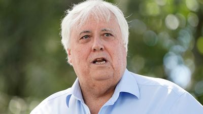 Clive Palmer responds after federal government rejects central Queensland coal mine