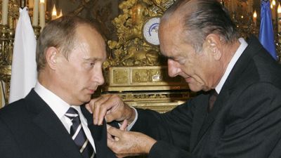 Macron considers stripping Putin of French Legion of Honour medal