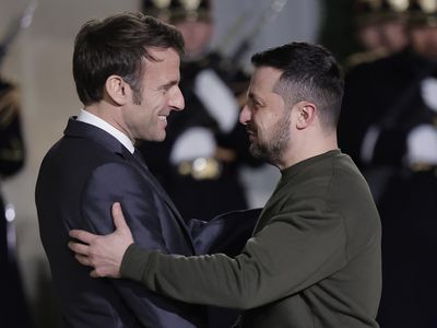 In France, Macron faces calls to rescind Vladimir Putin's Legion of Honor medal
