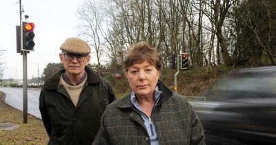 Springholm road safety campaigners claim speed-activated lights are fault