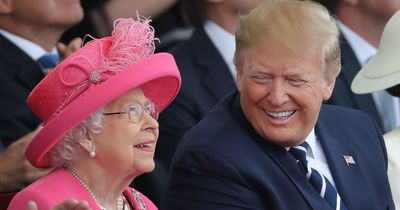Queen's hilarious joke about Donald Trump after awkward moment at Buckingham Palace