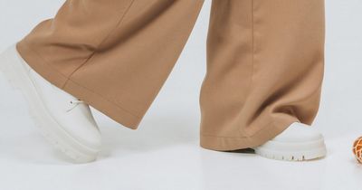 Woman discovers 39p hack to stop her trousers dragging on the floor - with no sewing