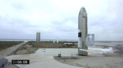 SpaceX Test-fires Engines of Massive Starship Rocket Booster