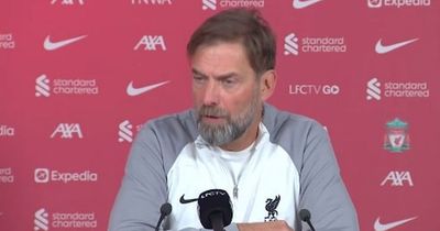 Liverpool boss Jurgen Klopp in spiky press conference after blunt response to Man City question