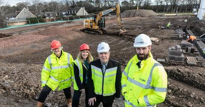 Construction of 30 new council houses in East Lothian gets underway