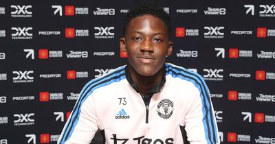 Kobbie Mainoo shares message after signing new Manchester United contract