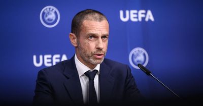 Defiant UEFA president makes pointed "threats" jibe after Super League relaunch