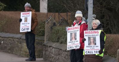 Friends of Nicola Bulley line streets and hold posters in vigil for missing mum-of-two