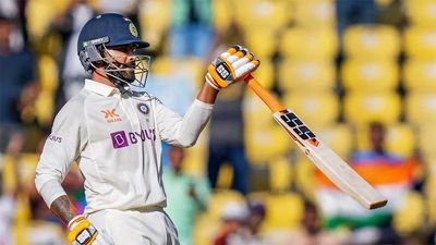 Watch: Ravindra Jadeja's sword show as all-rounder backs up fifer with impressive fifty