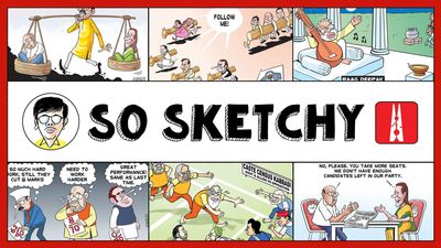 Cartoon: Turning up unprepared
