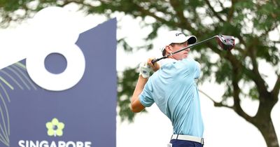 'Next Rory McIlroy' Tom McKibbin leads after Round Two of Singapore Classic