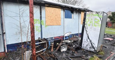 Scots football team devastated by clubhouse blaze as repair bill tops £30,000