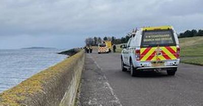 Edinburgh man pulled from water and rushed to hospital in huge rescue operation