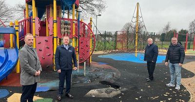 Steeple Play Park Antrim closed after "absolutely deplorable" arson attack