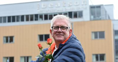 Glasgow dad who battled cancer hands out roses every Valentine's Day at the Beatson