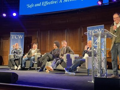 'Conservative Woman' event mocked for having SIX MEN take the stage