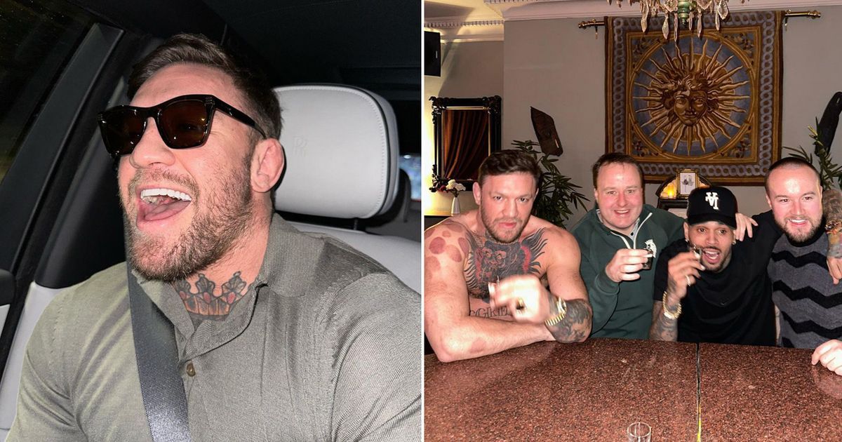 Conor Mcgregor Criticised For Drinking And Smoking