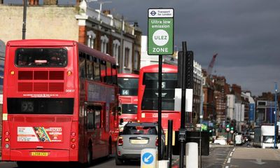 Ultra low emissions zone expansion cut London pollutants by up to 26% – study