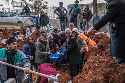 No room for the dead as cemeteries in earthquake-hit Turkey and Syria fill up