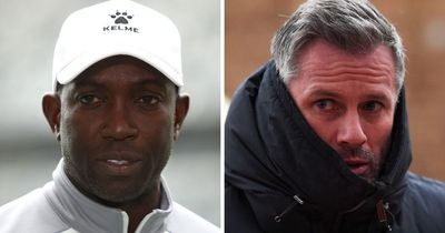 Dwight Yorke slams 'waffler' Jamie Carragher after 'ludicrous' Erling Haaland comments
