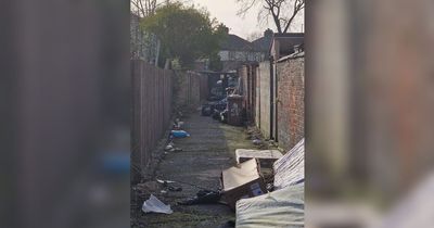 Merseyside street where lives being made a 'misery' by fly-tipping