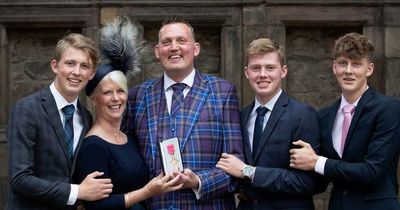 Family of Doddie Weir vow to find a cure for MND as cyclists travel 555 miles to Edinburgh