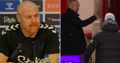 Sean Dyche explains what sparked furious Jurgen Klopp clash ahead of Merseyside derby