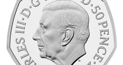 'Hidden image' spotted in new King Charles 50p next to monarch's ear