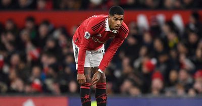 What Manchester United's Marcus Rashford has said about playing as a striker ahead of Leeds fixture