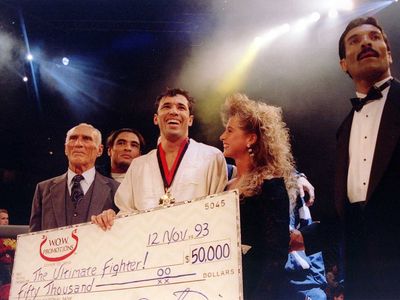 ‘The only rules? No biting and no eye gouging’: UFC’s first ever champion Royce Gracie on the night MMA was born