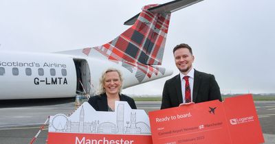 Loganair brings back Newquay to Manchester flights a month early after Flybe demise
