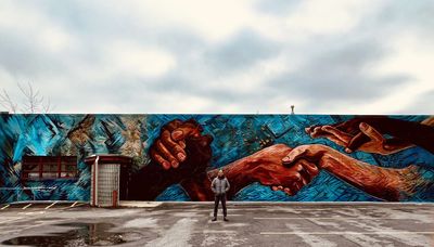 Pablo Serrano wants you to get closer to this West Loop mural