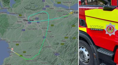 New York-bound plane on fire in emergency landing at Prestwick Airport