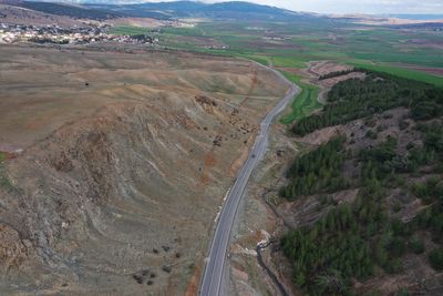 Turkey earthquake drone footage shows fissures slicing through land