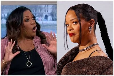 Alison Hammond recalls meeting Rihanna on a plane after being upgraded to first class when her seat broke