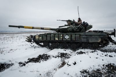 Russia launches rocket assault on Ukraine as it steps up eastern offensive