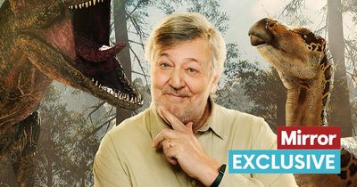 Stephen Fry 'jumped at the opportunity' to work on new series about dinosaurs
