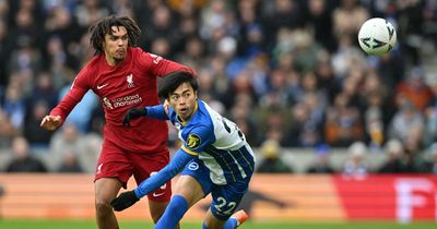 'People tend to think' - Kaoru Mitoma makes Trent Alexander-Arnold claim after Liverpool meetings