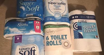 I tried toilet paper from Asda, Aldi, Tesco and more - but some weren't the bargain I expected
