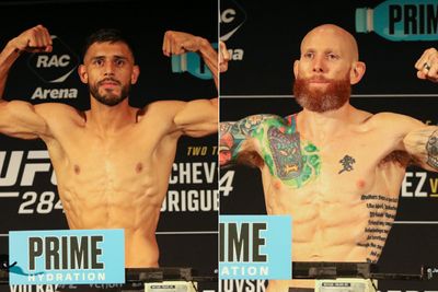 UFC 284 weigh-in video: Yair Rodriguez, Josh Emmett set for interim title clash