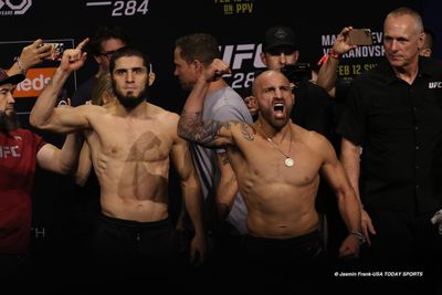 UFC 284 video: Islam Makhachev, Alexander Volkanovski final faceoff for champ-vs-champ fight