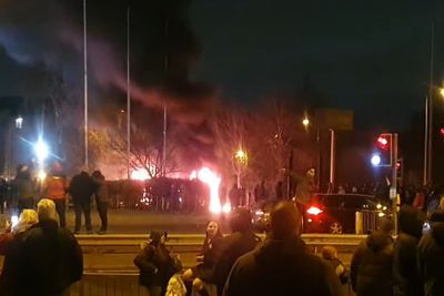 Three arrested in Merseyside amid ‘shocking scenes of violence’ in protest over refugees