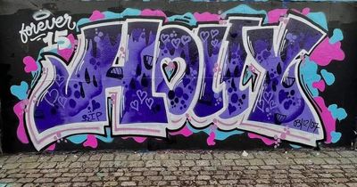 Geordie Graffiti artist who created murals for Holly Newton and Gordon Gault experienced knife crime on his estate as a child