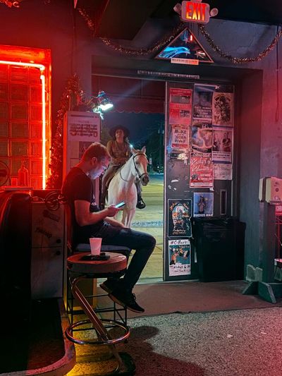 ‘Minutes later, the horse disappeared’: Jon Tonks’ best phone picture