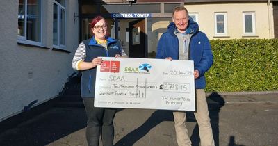 Pitlochry fish fryer thanks SCAA with a New Year's Day charity catch