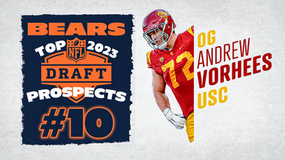Bears’ top 2023 draft prospects: OL Andrew Vorhees (No. 10)