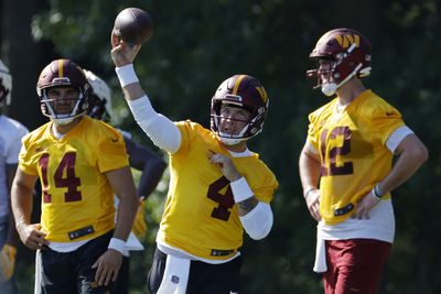 Taylor Heinicke on Sam Howell: ‘He’s got a bright future’